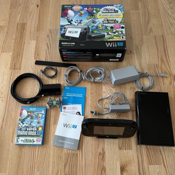 Nintendo Video Games & Consoles Nintendo Wii U Console Mario Luigi